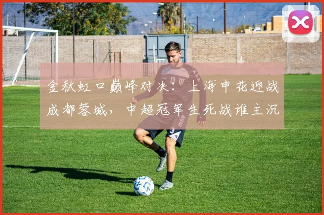 金秋虹口巅峰对决：上海申花迎战成都蓉城，中超冠军生死战谁主沉浮